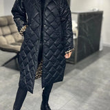Julia – Elegáns Leopárd Mintás Kabát
