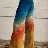 Damaris – Boho-Chic Széles Szárú Nadrág