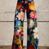 Sânziana – Boho-Chic Széles Szárú Nadrág
