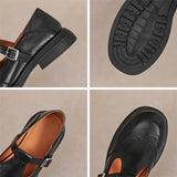 Giulia – Vintage Brogue Stílusú Cipők Pánttal