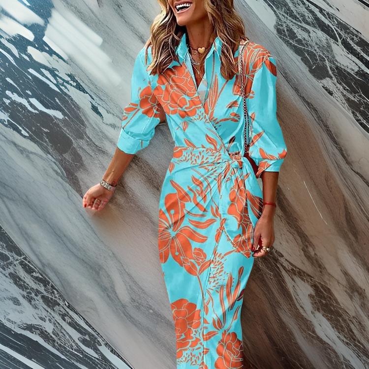 Diana – Rochie Tip Plic cu Imprimat