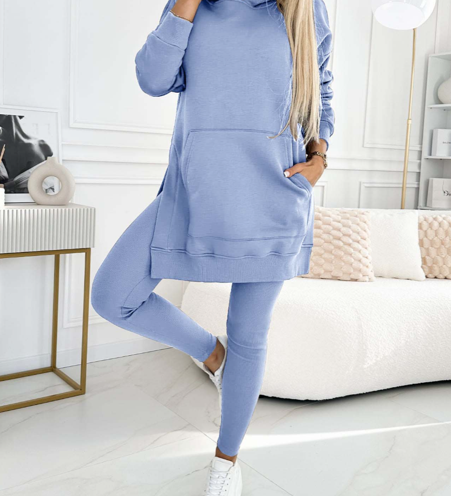 Sienna Cozy Kapucnis Pulóver Szett