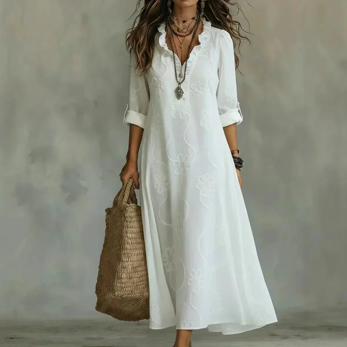 Mara – Rochie Maxi Florală