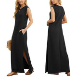 Tereza – Rochie Maxi Minimalistă