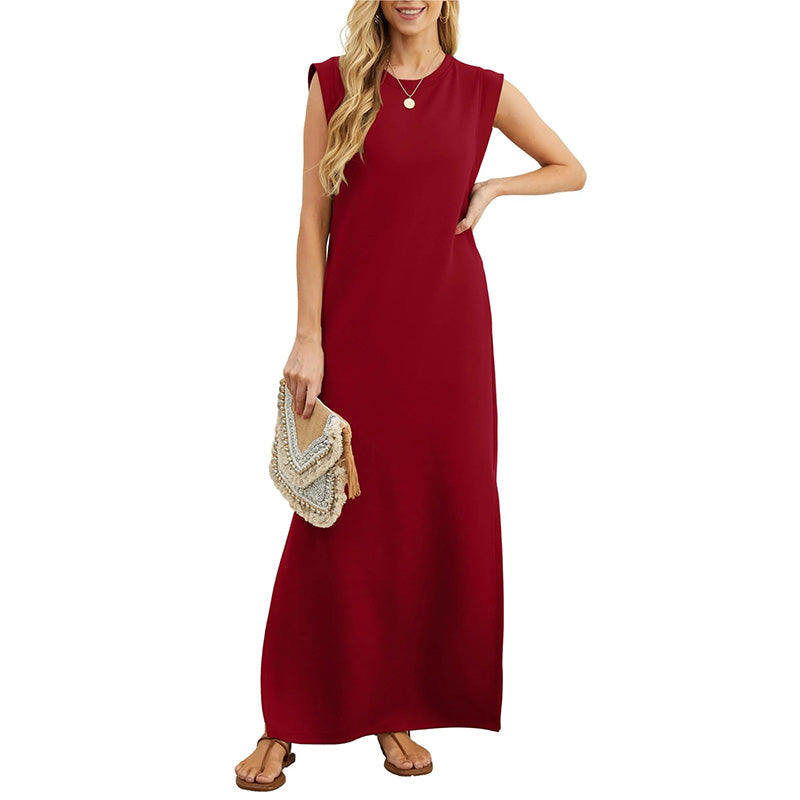 Tereza – Rochie Maxi Minimalistă