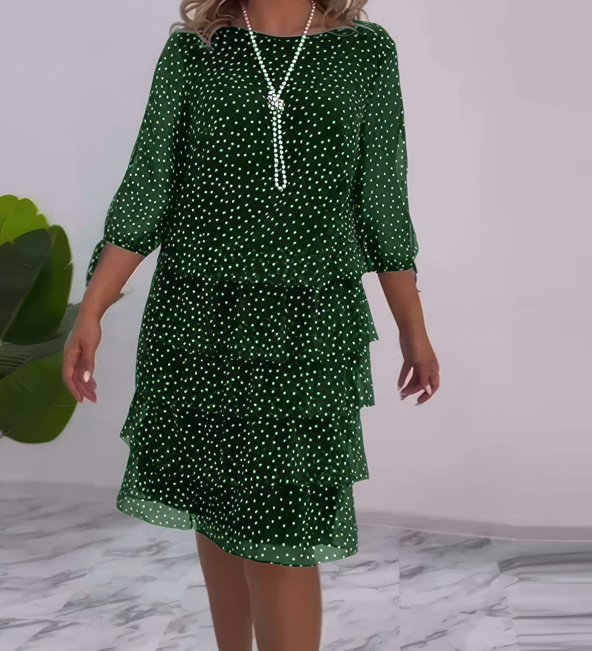Crina – Rochie cu Imprimeu Romantic