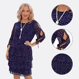 Crina – Rochie cu Imprimeu Romantic